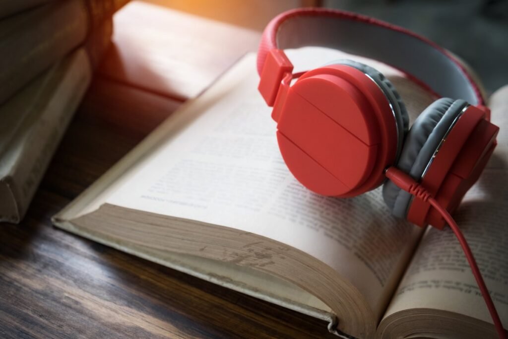 Digital audio library providing access to music, podcasts, and sound collections across multiple devices.